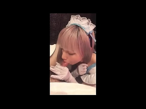 ❤️ Жапон пұты [майука], француз қызметшісі костюмі, 1-бөлім, минет және лосьонмен жұлқылау ☑ Порно видео бойынша бізде ️❤
